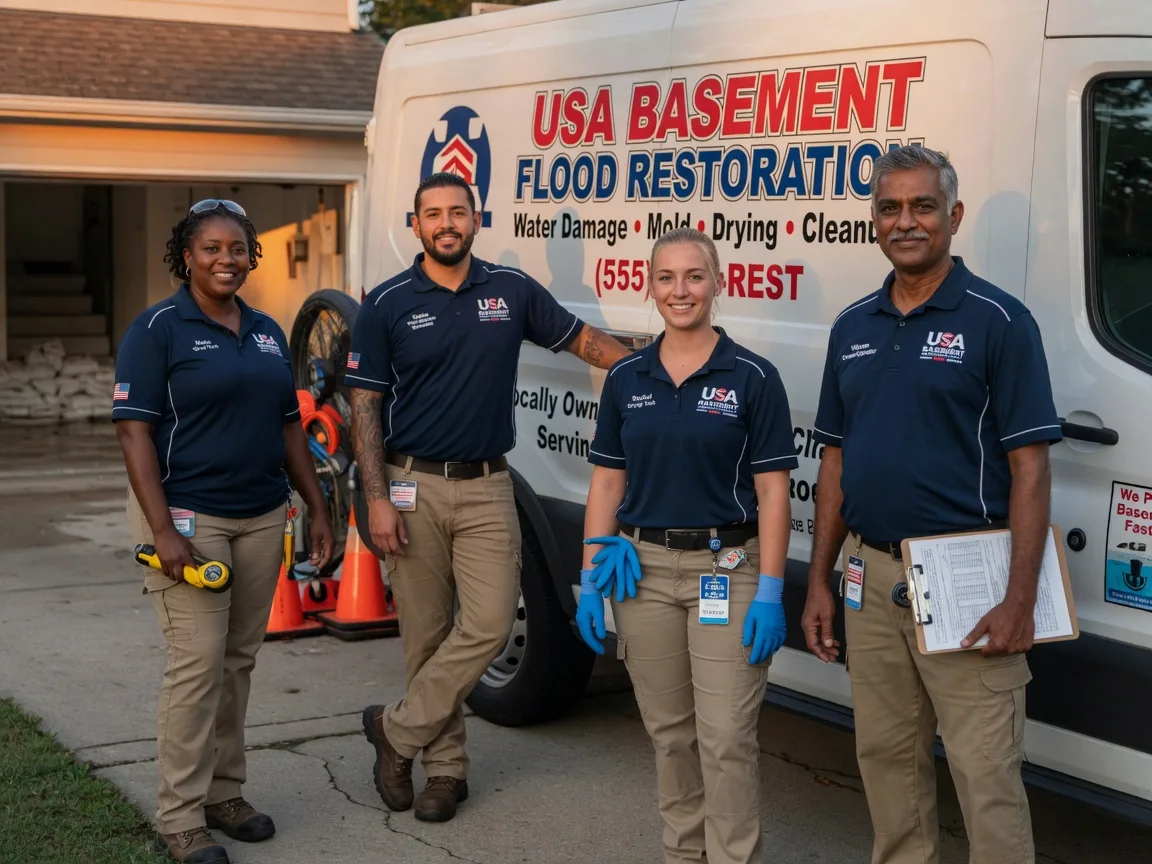 Basement Flood Cleanup company in Maribel, WI