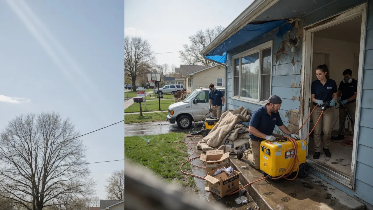 Basement Flood Cleanup in Maribel, WI near me